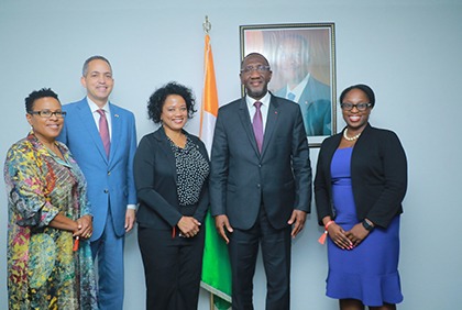 Promotion du secteur privé : le Ministre Souleymane Diarrassouba présente les opportunités d’investissement en Côte d’Ivoire au Vice-ministre du Commerce des USA