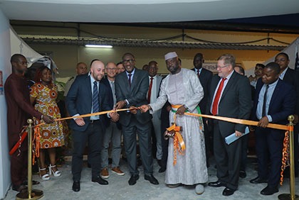 Stockage et approvisionnement en blé: le Ministre Souleymane Diarrassouba préside l’inauguration des silos des Grands Moulins d’Abidjan (GMA)
