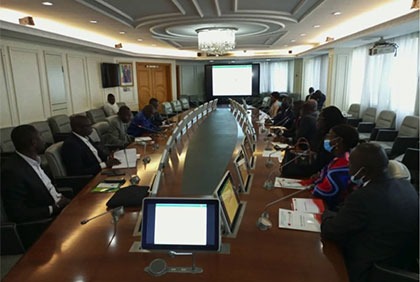 Coopération Su-Sud : le CNTIG effectue une mission de travail technique en République du Congo