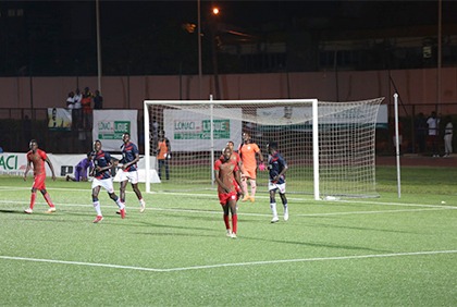 Football/Ligue 2: Match de la 21eme journée entre le Stade d'Abidjan et l'Africa