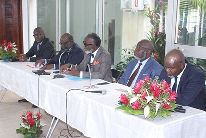 Conférence de presse relative à l'évaluation des dispositifs de lutte contre le blanchiment de capitaux et le financement du terrorisme