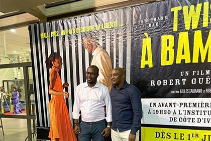 Avant-première de « Twist à Bamako », un film du producteur et réalisateur Robert Guédiguian