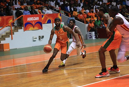 Basketball/Eliminatoires Mondial 2023: Match Cote d'Ivoire - Angola