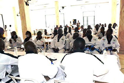 Fédération ivoirienne de Taekwondo: les présidents de clubs font bloc derrière Jean-Marc Yacé