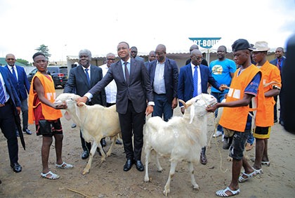 Lancement de la foire de la tabaski