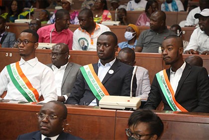Etape de Yamoussoukro dans le cadre de la commémoration de l’an 2 du decès de Amadou Gon Coulibaly