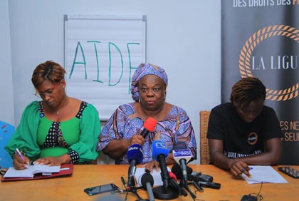 Projet de loi sur la polygamie optionnelle: Point  de presse de la ligue Ivoirienne des Droits des Femmes et de l'Association Ivoirienne pour les Droits des Femmes