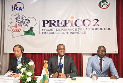 Amélioration de l’aquaculture : Sidi Touré lance le PREPICO 2 pour un montant 3 milliards FCFA