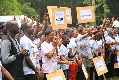 Loisirs: cérémonie de clôture de la 1ère édition du Camp Loisirs-Vacances