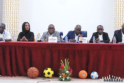 Sport: conférence de presse de lancement de la première édition du Cocody olympics game 2022