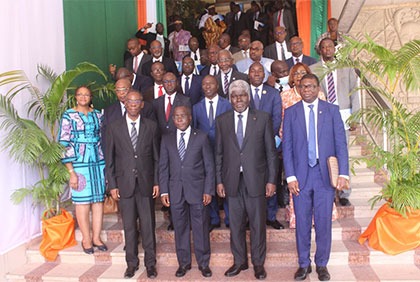 Cérémonie de lancement officielle du projet d'assainissement et d'amélioration du cadre de vie du district autonome d'Abidjan