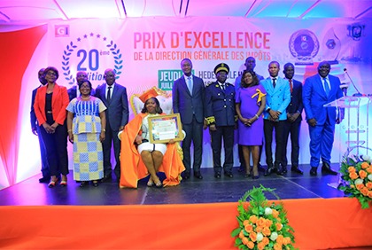Distinction: 20 ème édition du prix d'excellence de la direction générale des Impôts