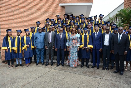 ENSEA/Baptême de la promotion Nialé KABA : 118 étudiants africains reçoivent leurs diplômes.