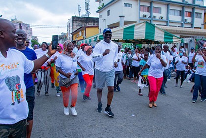 1ère édition du cross populaire de Treichville: plus d'un millier de participants répondent présents