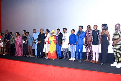 Cinéma: Présentation de l'avant-première du film ''Le futur est à nous''