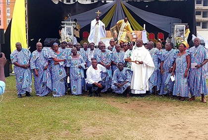 Célébration des 30 ans de l'Église de Sainte Anne d'Abobo Baoulé