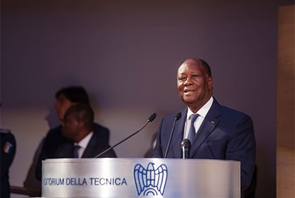 Visite du Président de la République au Vatican : visite au Siège du Patronat italien