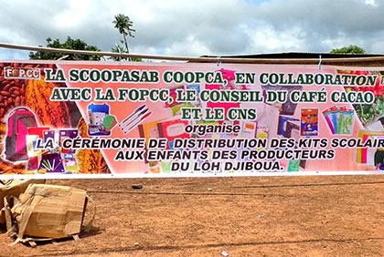 Le Conseil du Café-Cacao offre des kits scolaires aux enfants de producteurs