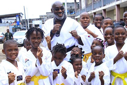Sport/Taekwondo: lancement de la campagne du candidat Jean-Marc Yacé