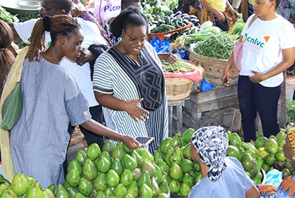 Lutte contre la vie chère : Le conseil national en mission de prospection au marché Gouro d'Adjamé