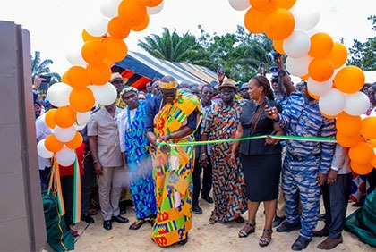 Education: inauguration de l'école maternelle du village Songon-Adiapoté  (Songon)