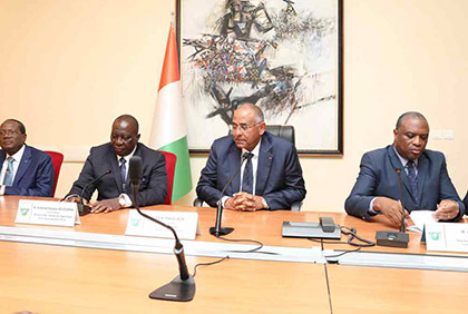 3ème Réunion du Comité de pilotage de l’Initiative Cacao Côte d’Ivoire –Ghana: audience avec le Premier Ministre, Monsieur Patrick ACHI