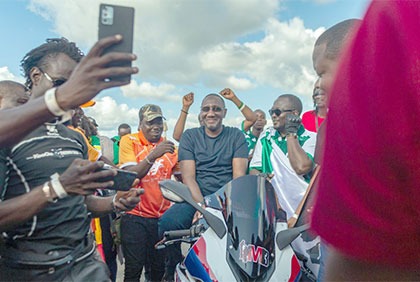Festival de la moto à Yamoussoukro: Souleymane Diarrassouba donne rendez-vous aux motards africains en 2023