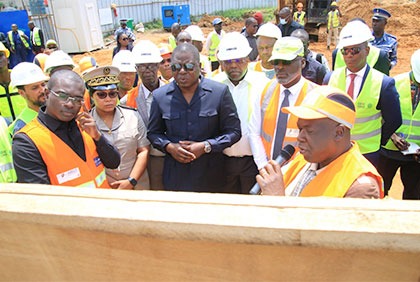 Construction de la voie 