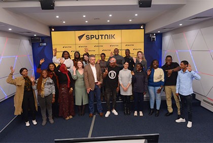 Media : des journalistes africains à Moscou pour le projet éducatif SputnikPro