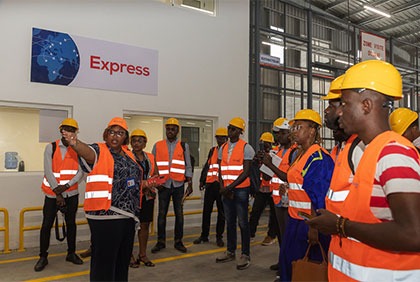 Visite de presse des nouveaux locaux de Bolloré Transport & Logistics Côte d’Ivoire