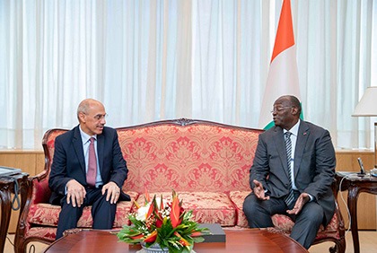 Entretien du Vice-Président de la République avec le Président du Groupe de la Banque islamique de développement (BID)