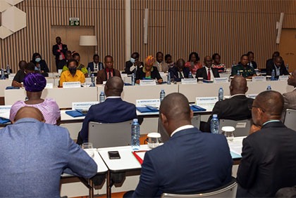 Cérémonie d'ouverture de l'atelier de validation du plan stratégique du bureau national la Communauté économique des Etats d'Afrique de l'ouest (CEDEAO)