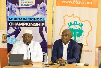 Football: Conférence de presse relative au championnat scolaire africain