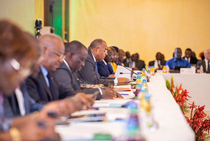 Séminaire gouvernemental : le Premier ministre, Patrick Achi échange avec le secteur privé à Yamoussoukro