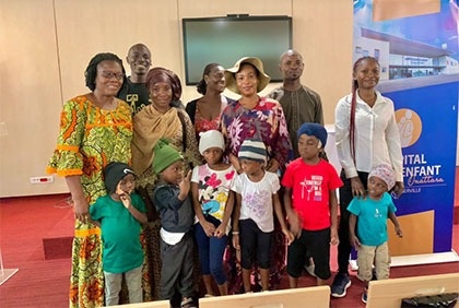 Côte d'Ivoire : la Fondation BOA accompagne 7 enfants pour des soins de surdité au Maroc