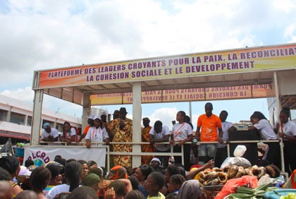 Journée nationale de la paix en Côte d'Ivoire : Une association sensibilise les populations à la cohésion