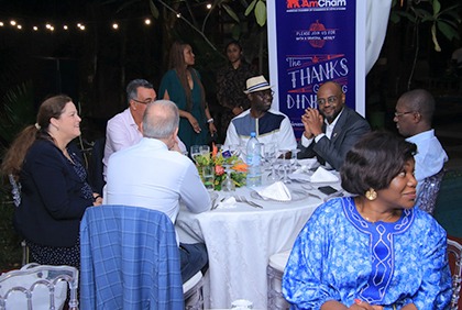 Rencontre des cadres de la chambre de commerce américaine en Côte d'Ivoire