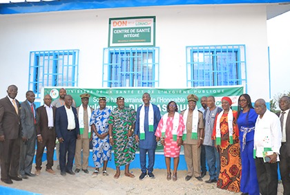 Caravane du social 2022 : la Fondation Lonaci inaugure un centre de santé intégré à Yamoussoukro