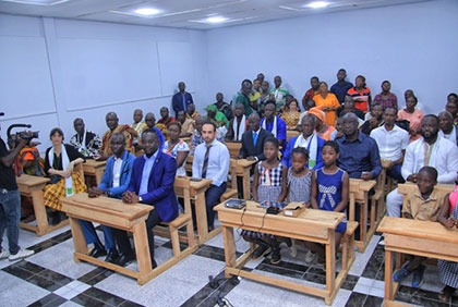 Appui à l’éducation: le groupe scolaire Akpa Gnagne de Bonoua doté d’une salle multimédia