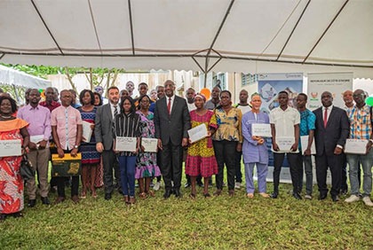 Transition vers l’économie formelle : le Ministre Souleymane Diarrassouba procède au lancement de l’opération de remise d’équipements aux entreprenants