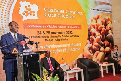 Promotion commerciale-UKTP : le Ministre Souleymane Diarrassouba préside l’ouverture de l’Exposition nationale ‘’Cashew Connect’’ Côte d’Ivoire