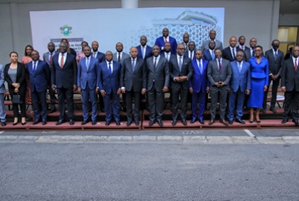 Cérémonie de lancement de l'offre public de vente des actions Orange Côte d'Ivoire