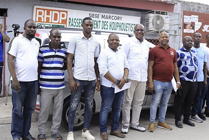 Révision de la liste électorale : don à la jeunesse du RHDP à Marcory