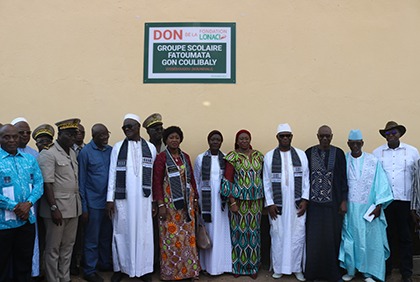 Soutien à l’éducation: la FONDATION LONACI renforce la capacité d’accueil d’une école à Sissédougou (Boundiali)
