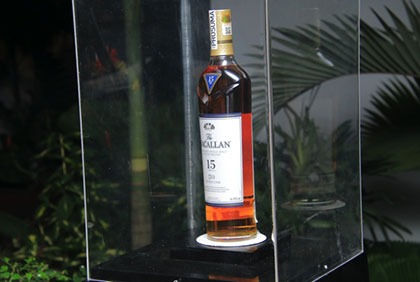 Présentation officielle de la distillerie de whisky The Macallan au public ivoirien