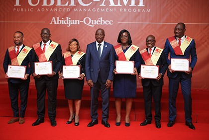 MDE Business school : 30 hauts cadres de la Fonction publique ivoirienne reçoivent leurs diplômes de fin de formation
