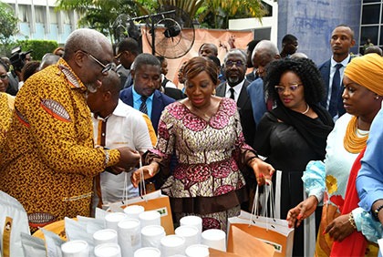 Journée de la Diplomatie: une belle affluence autour du stand du Conseil du Café-Cacao