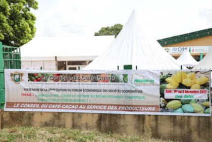 Daloa: le Conseil Café-Cacao au Forum Économique des Sociétés Coopératives de Côte d’Ivoire
