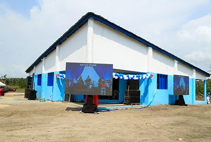 Religion: dédicace du nouveau temple de l'église protestante baptiste oeuvres et mission internationale de Jacqueville