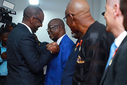 Cérémonie de distinction des acteurs de lutte contre la vie chère 